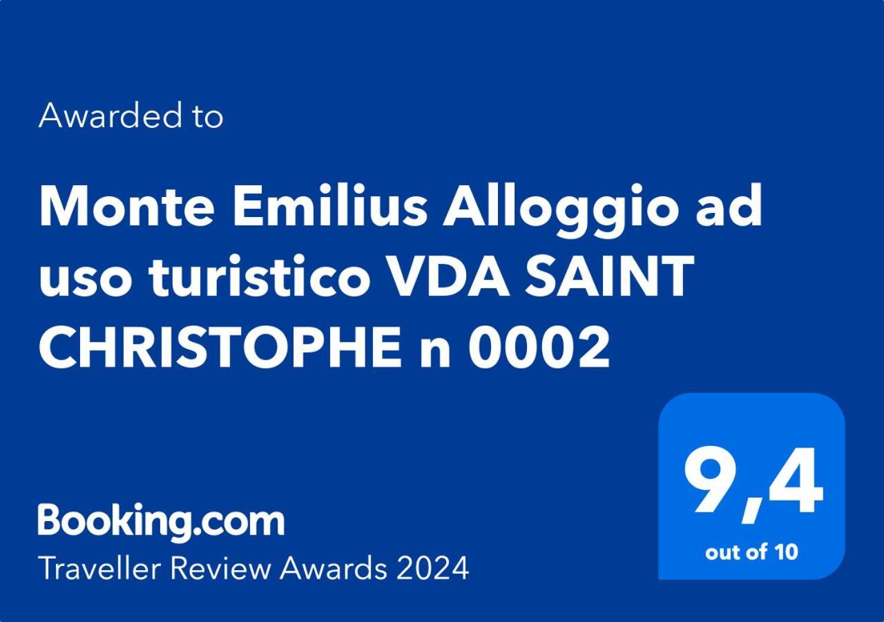 Monte Emilius Alloggio Ad Uso Turistico Vda Saint Christophe N 0002 Екстериор снимка